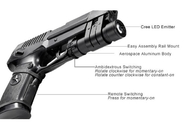285 lumenów Latarka Latarka Cree Led Laser Sight Broń światło dla Pistolet