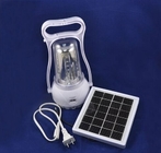 2W Solar LED panel, prowadzony kemping światła awaryjne z portem ładowania AC i DC, bo za telefon USB