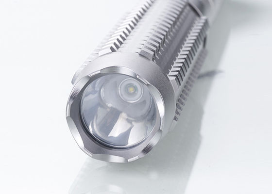 5W skidproof awaryjnego LED Aluminiowa latarka policyjna radełkowanie Surface