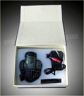 1 Watt LED Akumulator Reflektor wstrząsoodporny 14000MCD, wodoodporna LED Headtorch