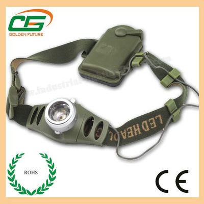 CREE LED 3W High Power czołówka Rechargeable Z tworzywo ABS Shell
