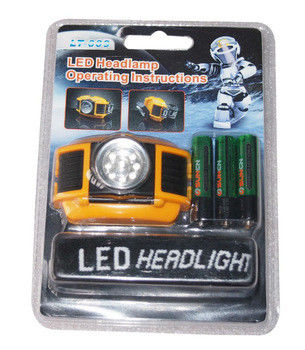 Awaryjne pralnia Bateria LED Headtorch / czołówka z 9 diodami LED IP54