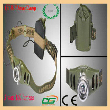 Długa żywotność 3W Cree Reachargeableled reflektorów Plastycznej, High Power LED Reflektory