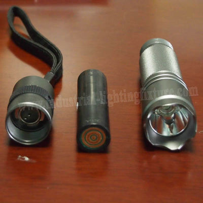 IP66 CREE 3W Akumulator Latarka LED dla górnictwa, białe LED Flashlight