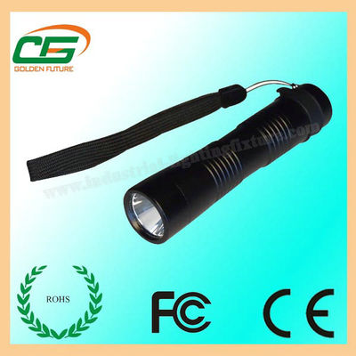 3 Watt CREE aluminiowa latarka LED / LED Polowanie Torch IP66 DC4.5V