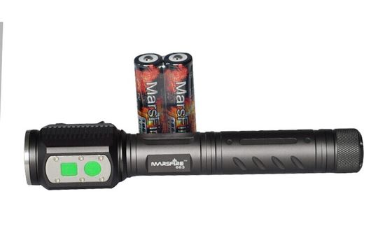 Wysoki prześwit taktyczna latarka LED, 7.4V CREE LED Torch Światło dla podróży