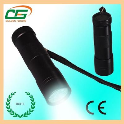 12szt Biały Led Latarka Latarka z 3pcs 1.5V AAA Battereis