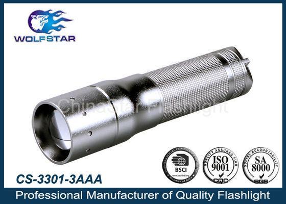 Wstrząsy aluminiowa latarka LED High Power 170LM ze stopu aluminium