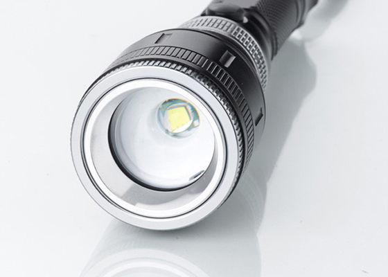 Akumulator latarka LED z gospodarstw domowych, 10W zoom Super Bright LED Torch