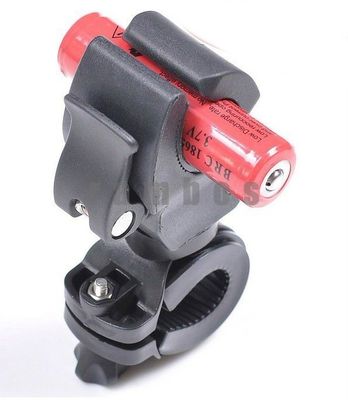 360 ° Rower Latarka Latarka montażu uchwyt, klip latarka LED rowerów Kierownica Cradle Holder