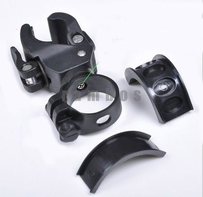 360 ° Rower Latarka Latarka montażu uchwyt, klip latarka LED rowerów Kierownica Cradle Holder