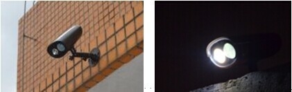 Cree 250lm LED Solar Yard Światła, 2W LED Torch uchwyt ścienny led oprawy oświetleniowe