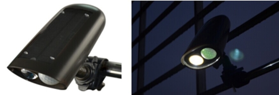 Cree 250lm LED Solar Yard Światła, 2W LED Torch uchwyt ścienny led oprawy oświetleniowe