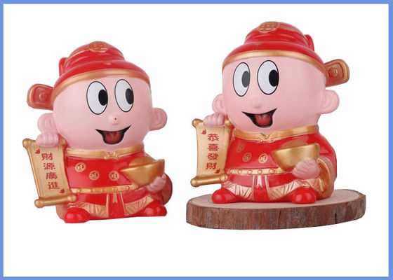 Przenośny bóg bogactwa Cartoon Zewnętrznych Moc Banku LED Torch