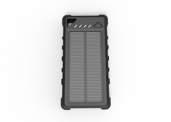 Plastikowa Wodoodporna USB 5V 2A litowo-polimerowa Solar 16000mAh Moc Banku for Mobile
