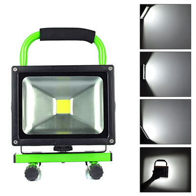 Akumulator przenośny czuwania zapasowa Led Reflektor z baterią, 20 W LED światła przeciwpowodziowej