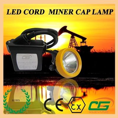 15000lux Wodoodporne LED Lampa Górnicza ATEX przenośne, 6.5Ah Górnicy Helmet
