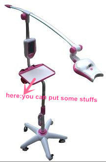 Przenośny Stabilny profesjonalny Mobile 21W Wybielanie zębów Lampa Beauty Machine