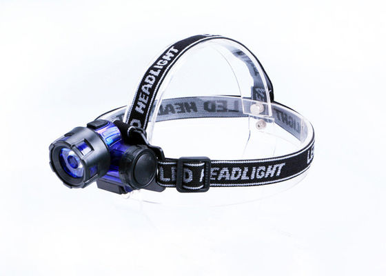 3W LED PMMA LEN wysokiej mocy LED czołówka z 3 bateriami AAA